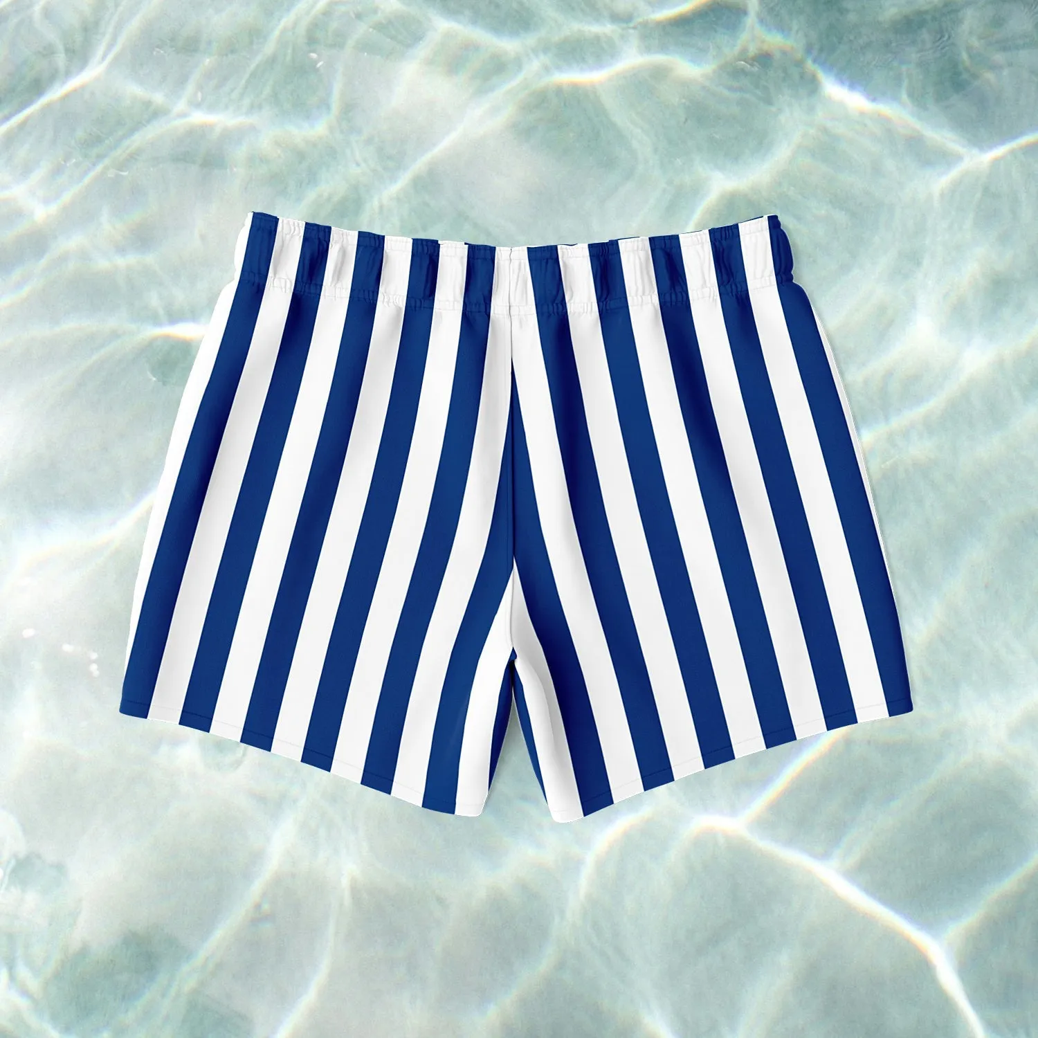 Ocean Stripe Swim Shorts