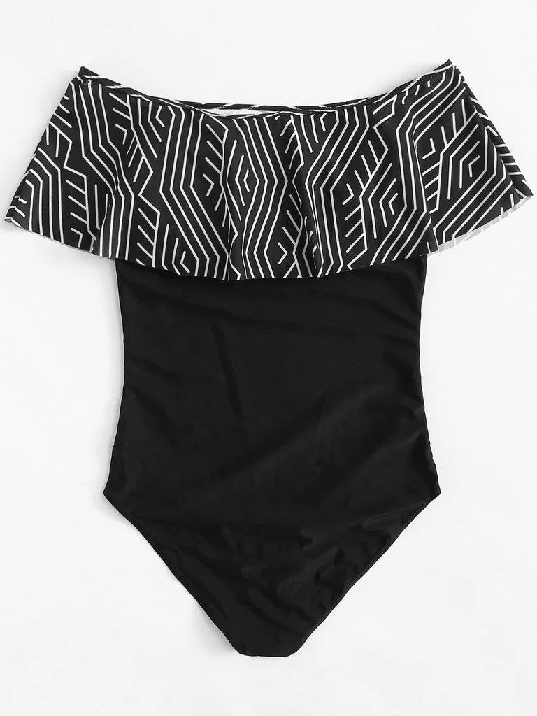 Off The Shoulder Swimsuit