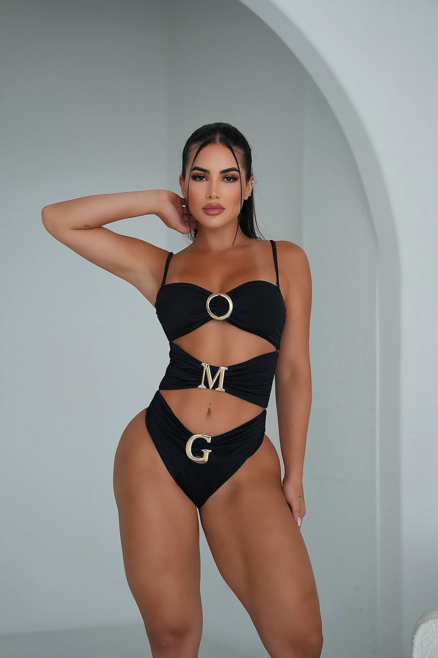 OMG Mars Monokini (Black)
