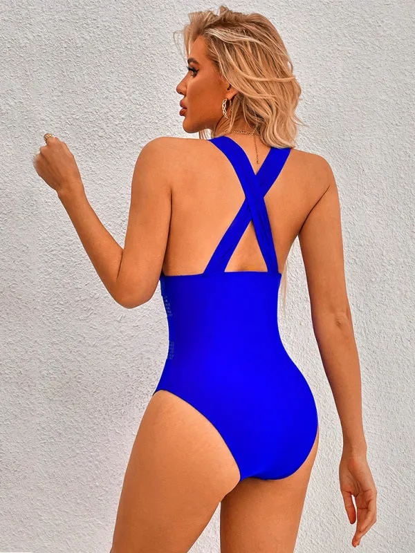 One Piece Mesh Swimsuit