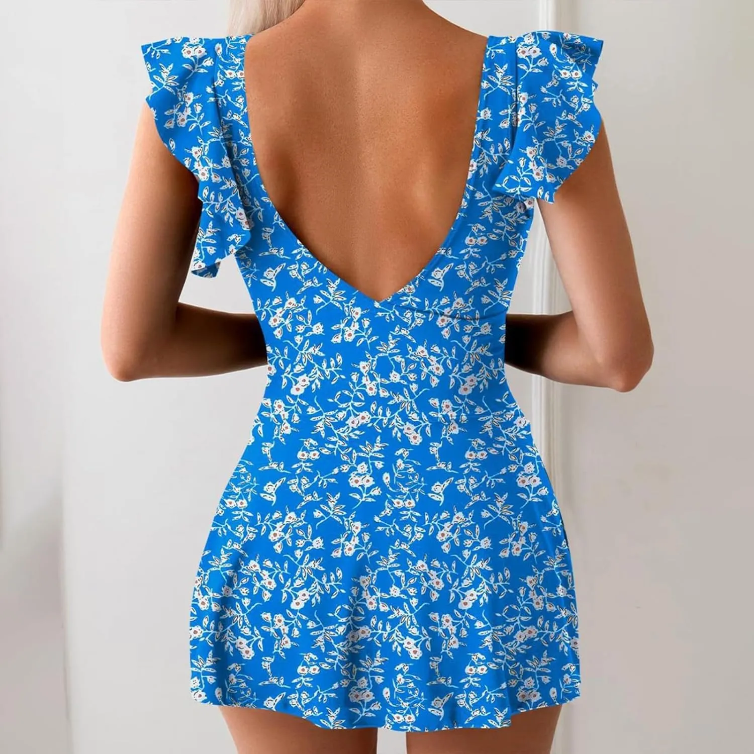 One Piece Swimdress for Women Tummy Control Swim Dresses Skirt 2025 Swimsuits Plus Size Bathing Suit
