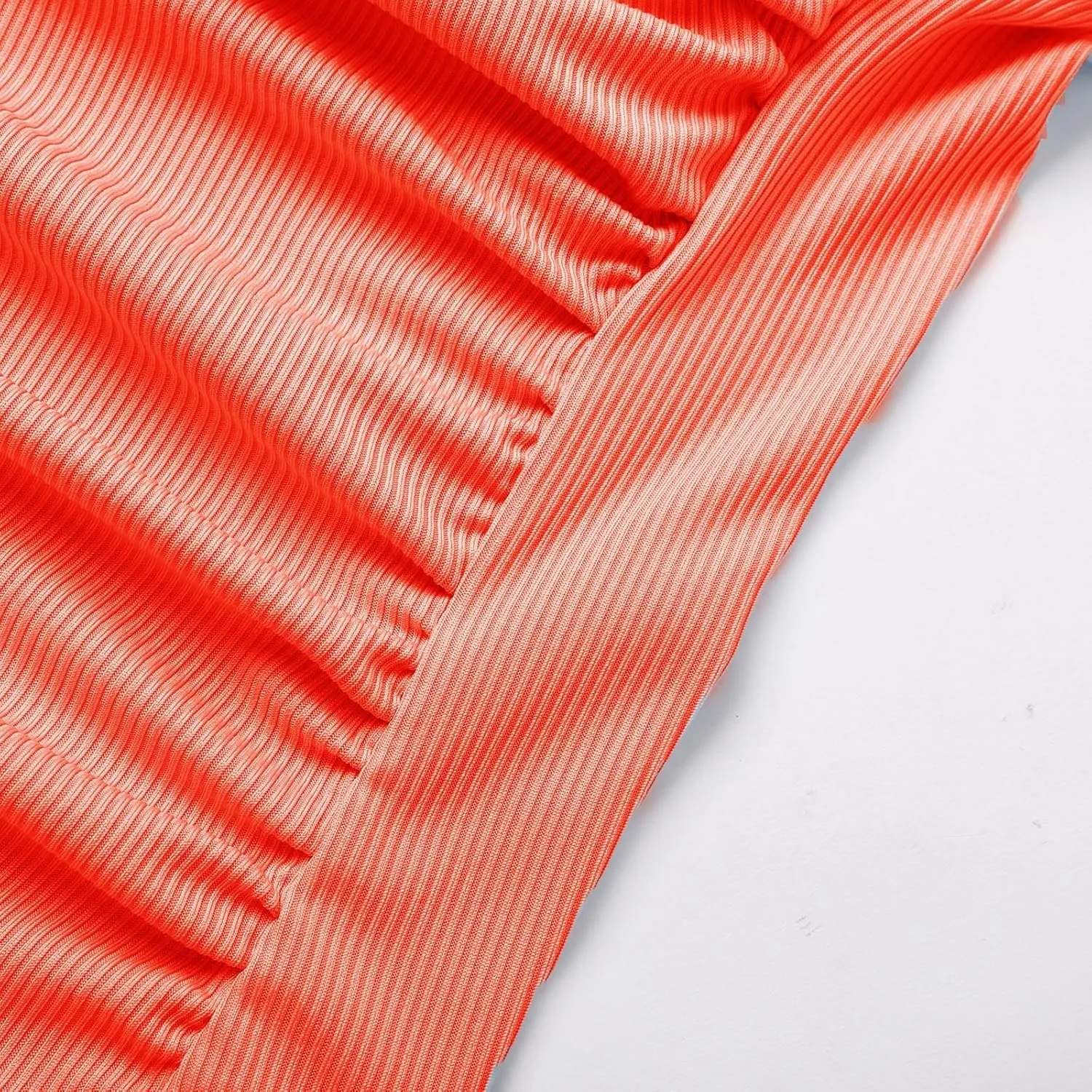 One Piece Swimsuit for Women Ribbed Tummy Control Bathing Suit Ruched Backless Swim Suit Slimming Swimwear