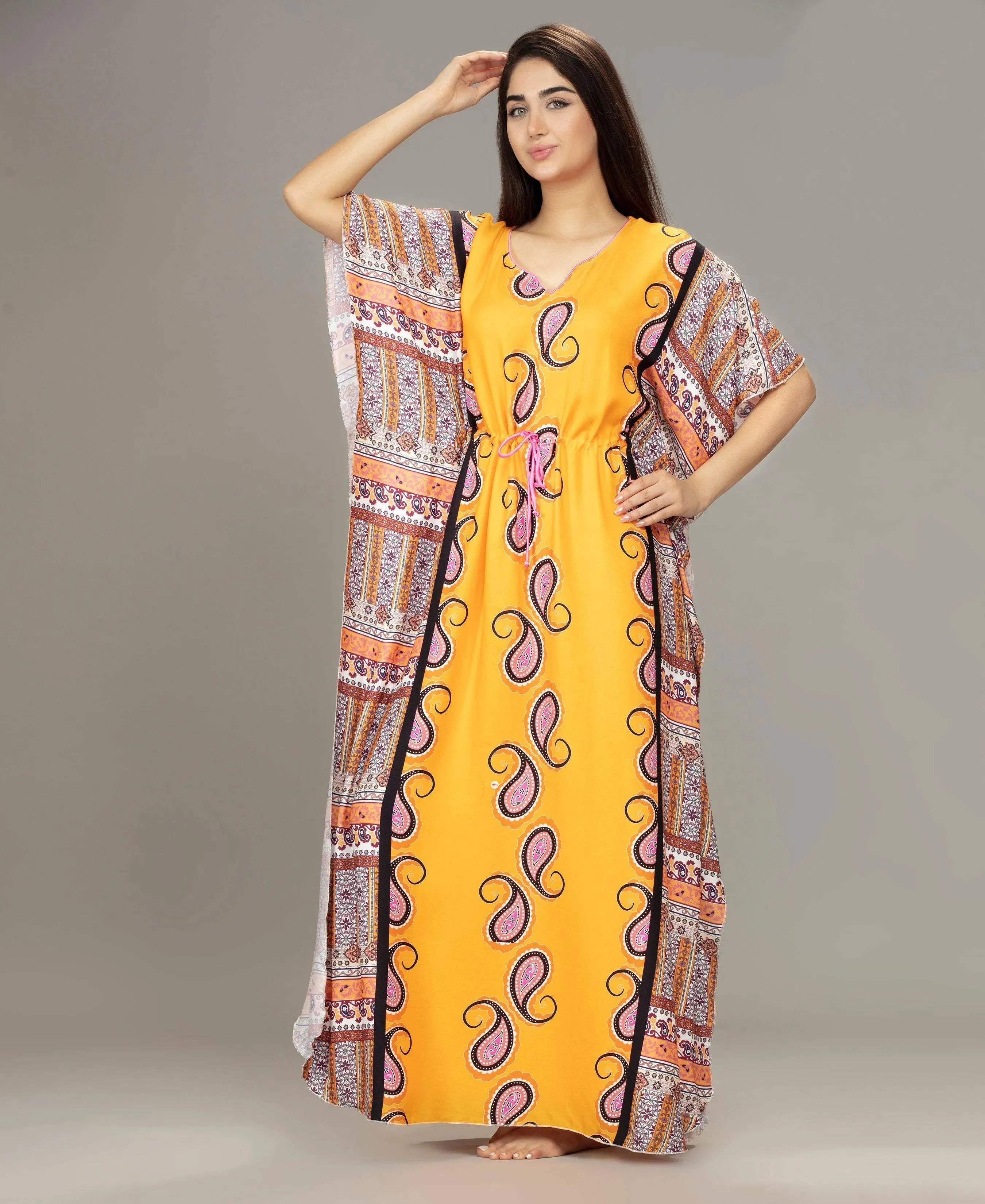 Paisley Printed Kaftan