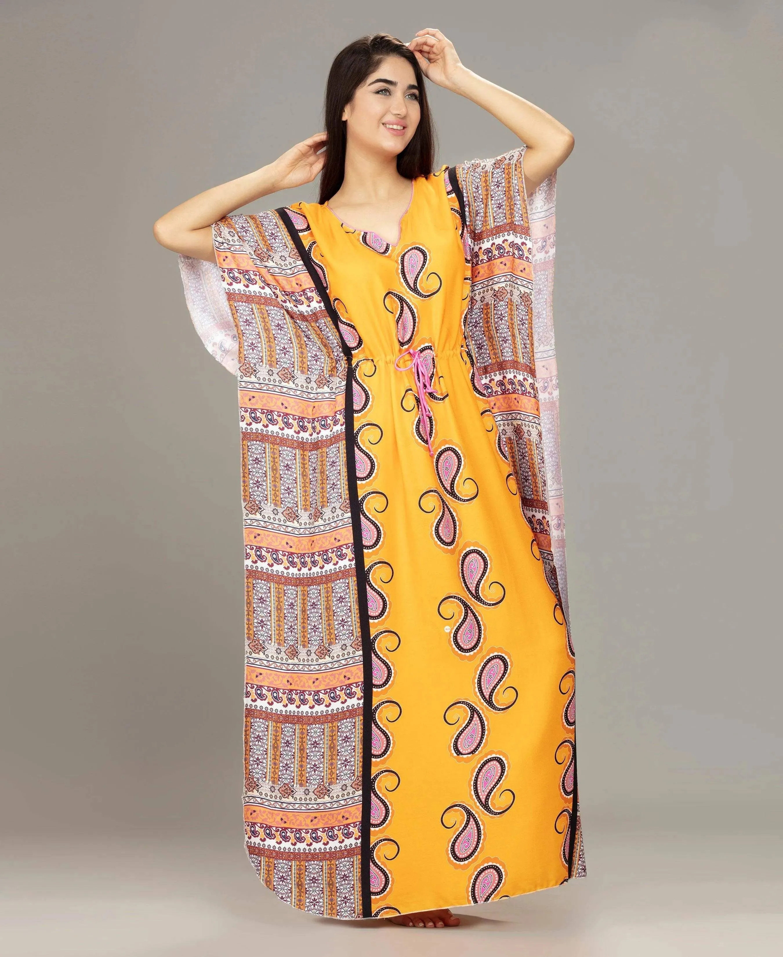 Paisley Printed Kaftan