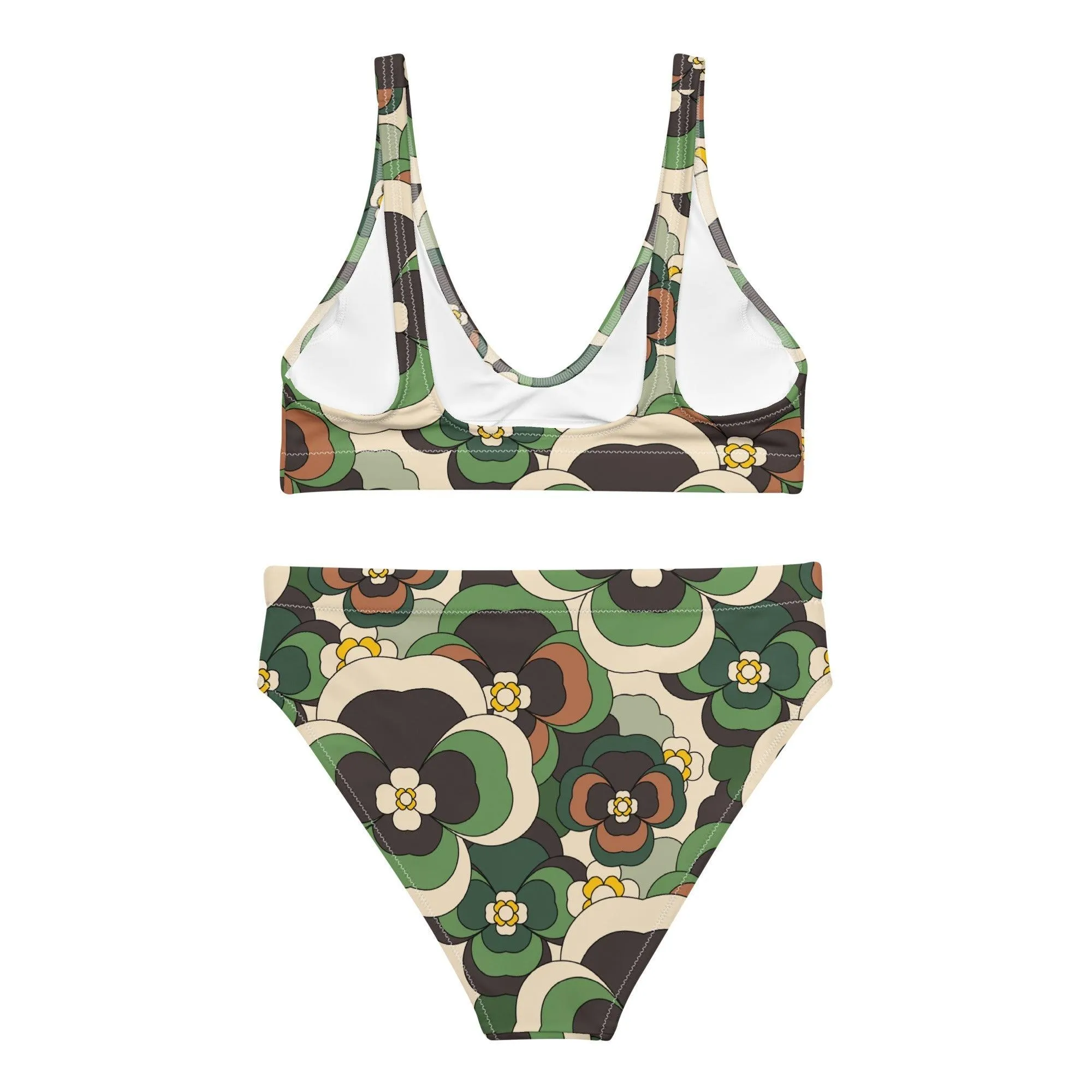 PANSY FANTASY green - Bikinis made of recycled material