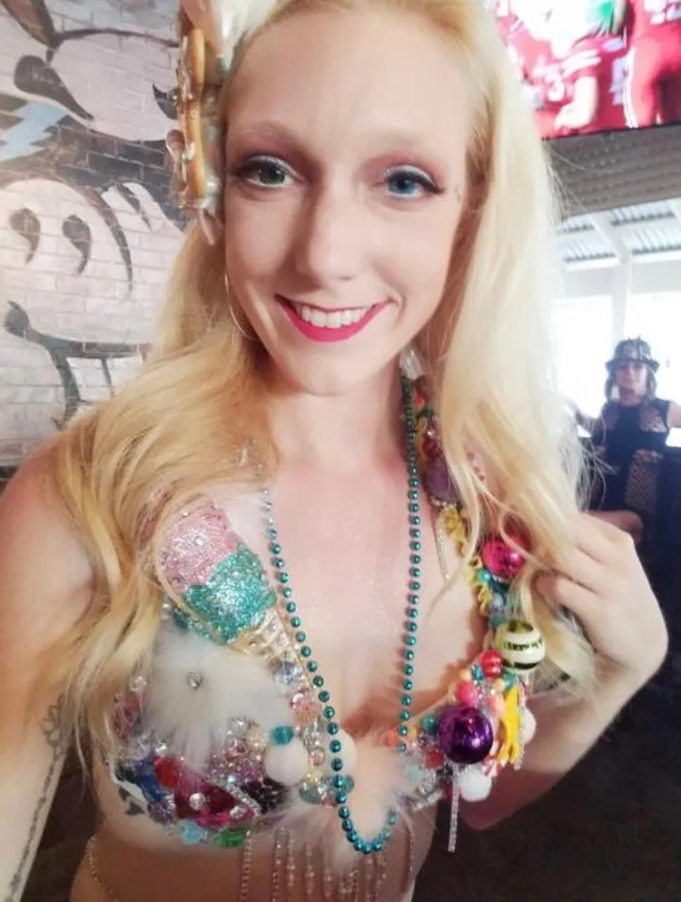 Pastel Candyland Board Game Bra and Crown