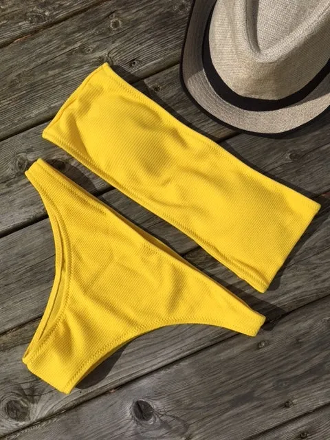 Penelope bikini yellow
