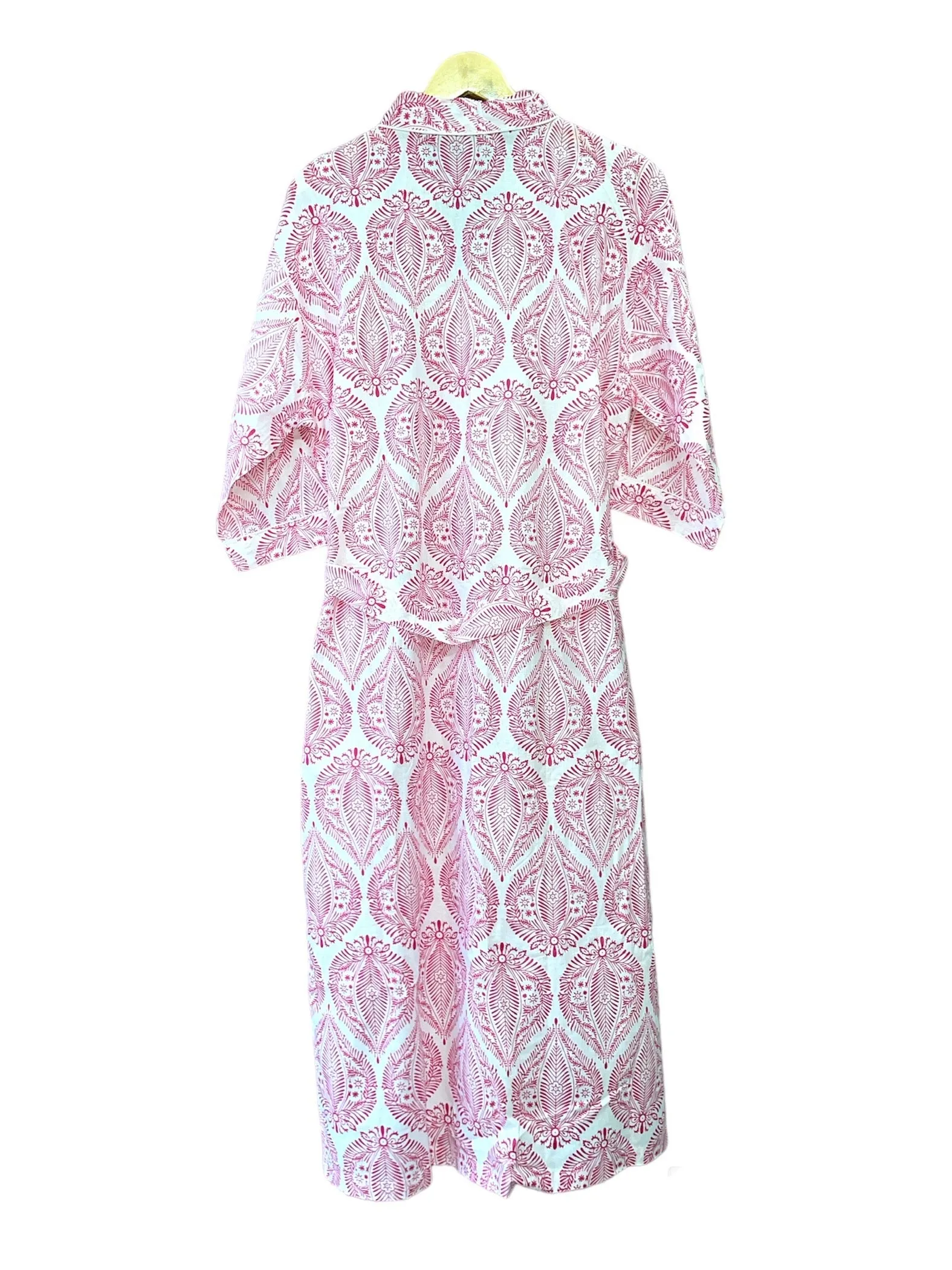 PINK FLORAL  - KIMONO ROBE