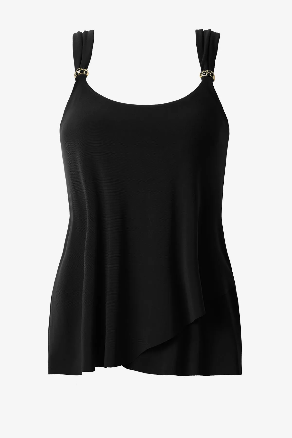 Plus Size Razzle Dazzle Underwire Tankini Top