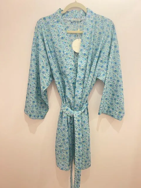 Polkadot LIBERTY KIMONO ROBE Floral # 15