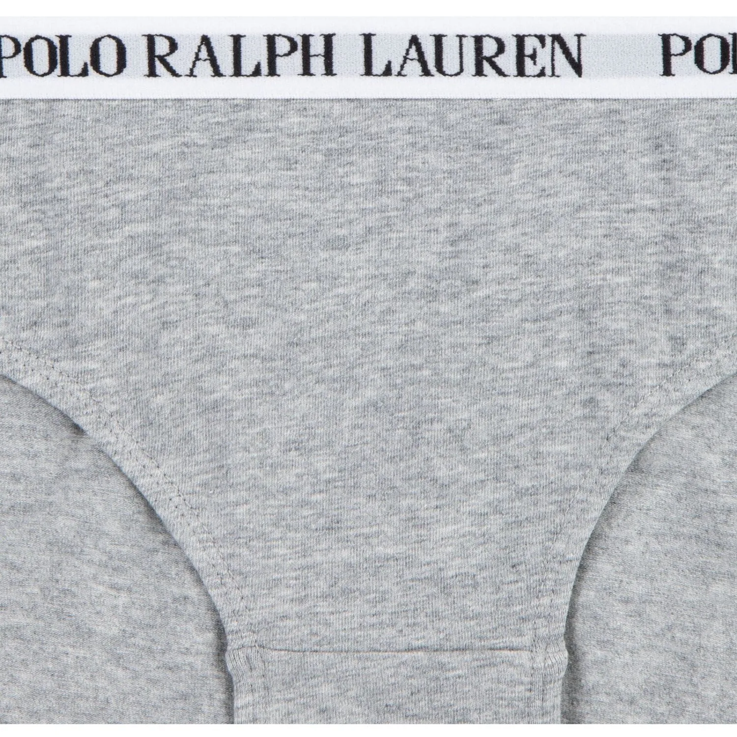 Polo Ralph Lauren White/Polo Black Solid 3 Pack Bikini