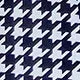 Preppy Houndstooth Sleeveless Straps Flared High Waist Short Plus Size Dress
