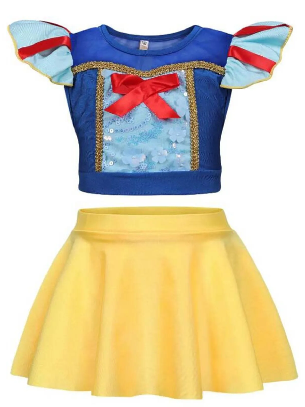 Pretty Princess Sparkle Two Piece Swimsuit
