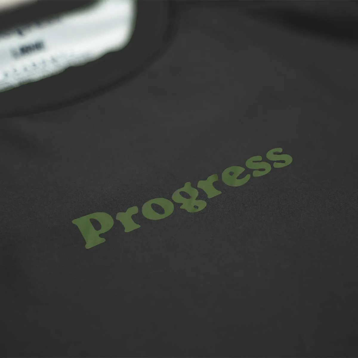 Progress Academy  Short Sleeve Rash Guard Black