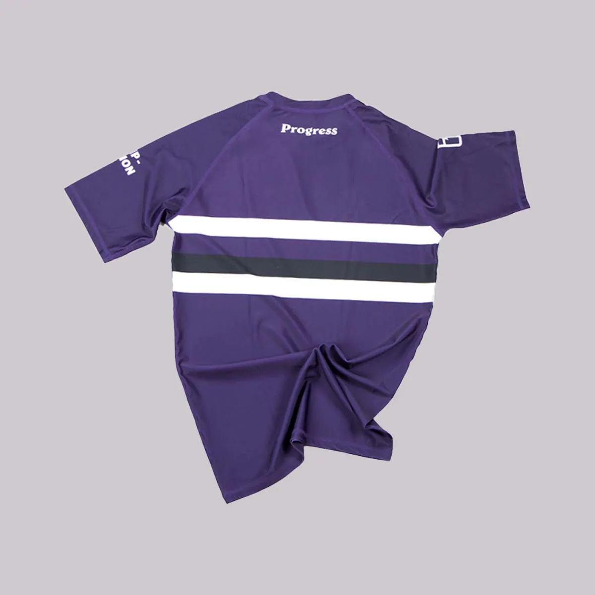 Progress Ranked Competition Rash Guard Purple
