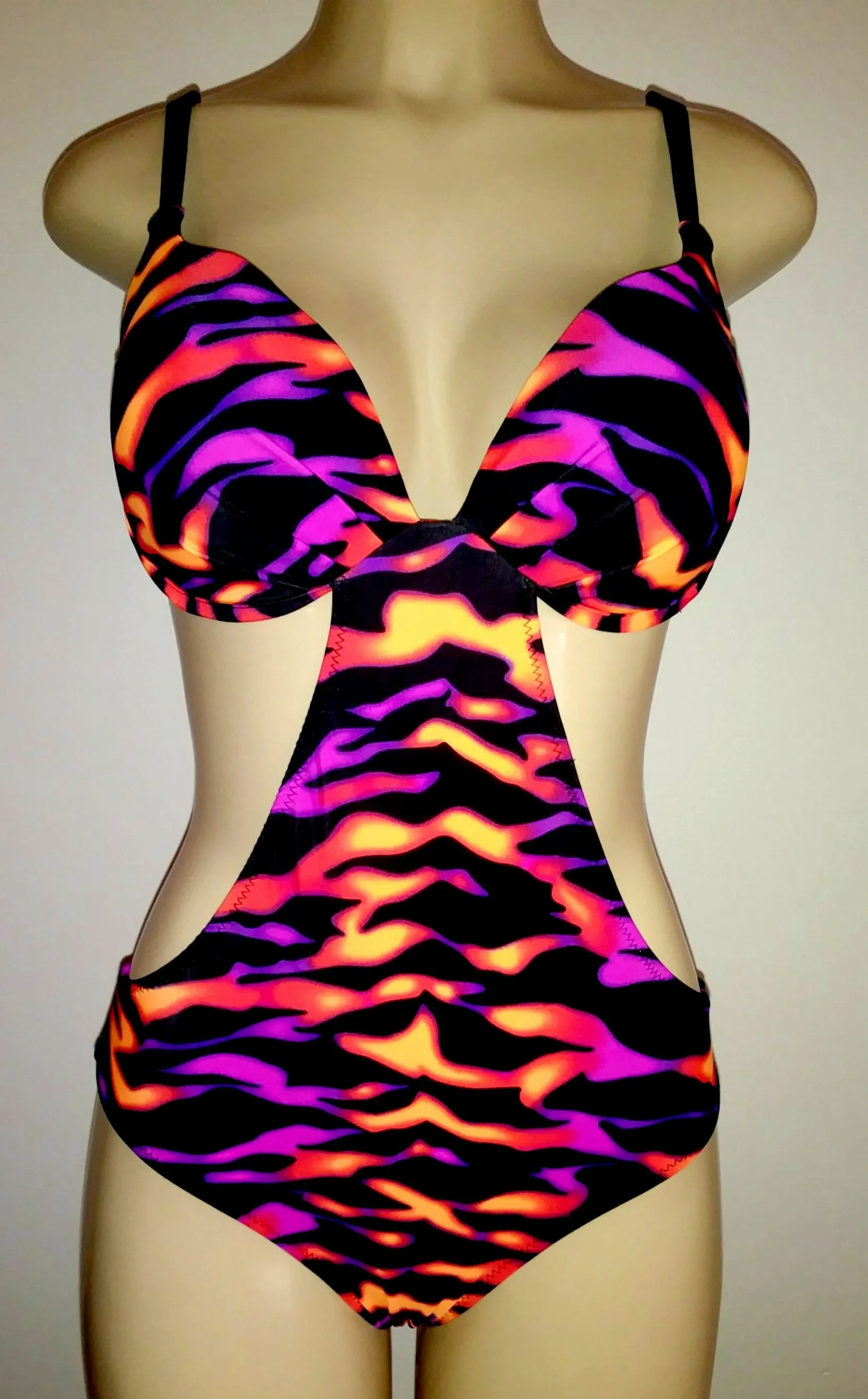 Push Up Monokini Swimsuits