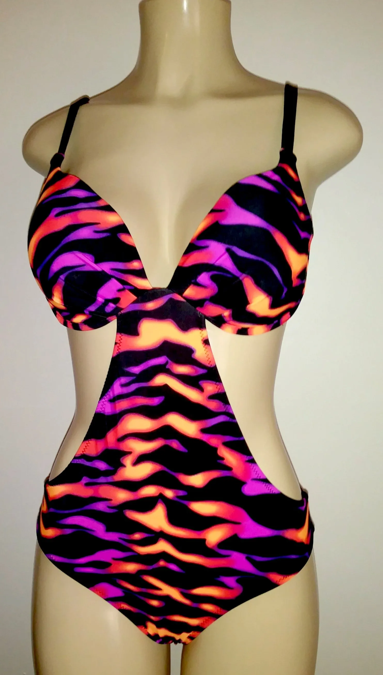 Push Up Monokini Swimsuits