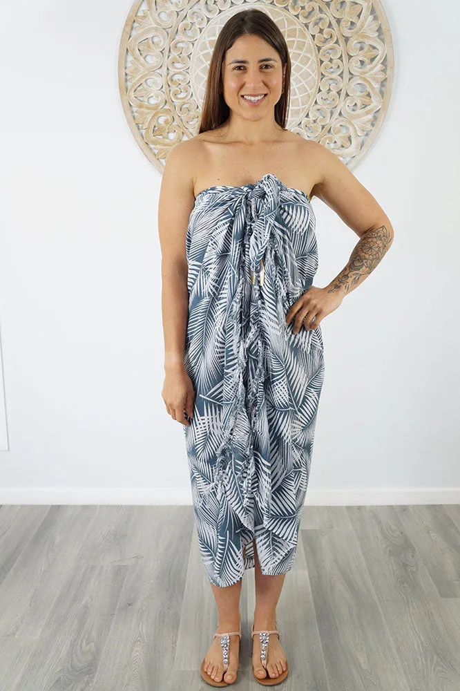 "Bamboo Leaf" Sarong