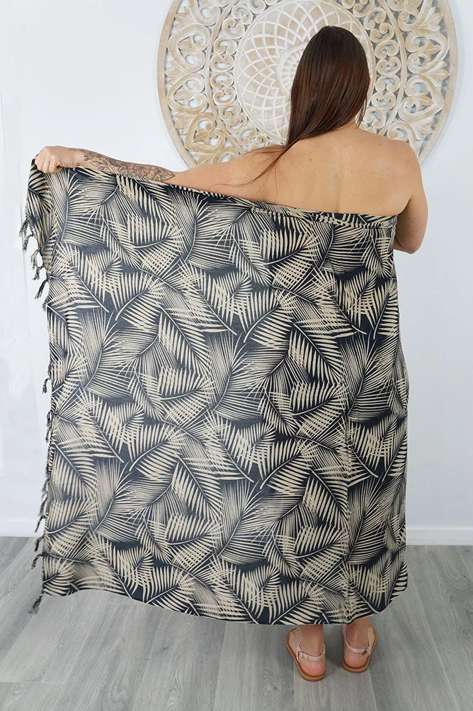 "Bamboo Leaf" Sarong