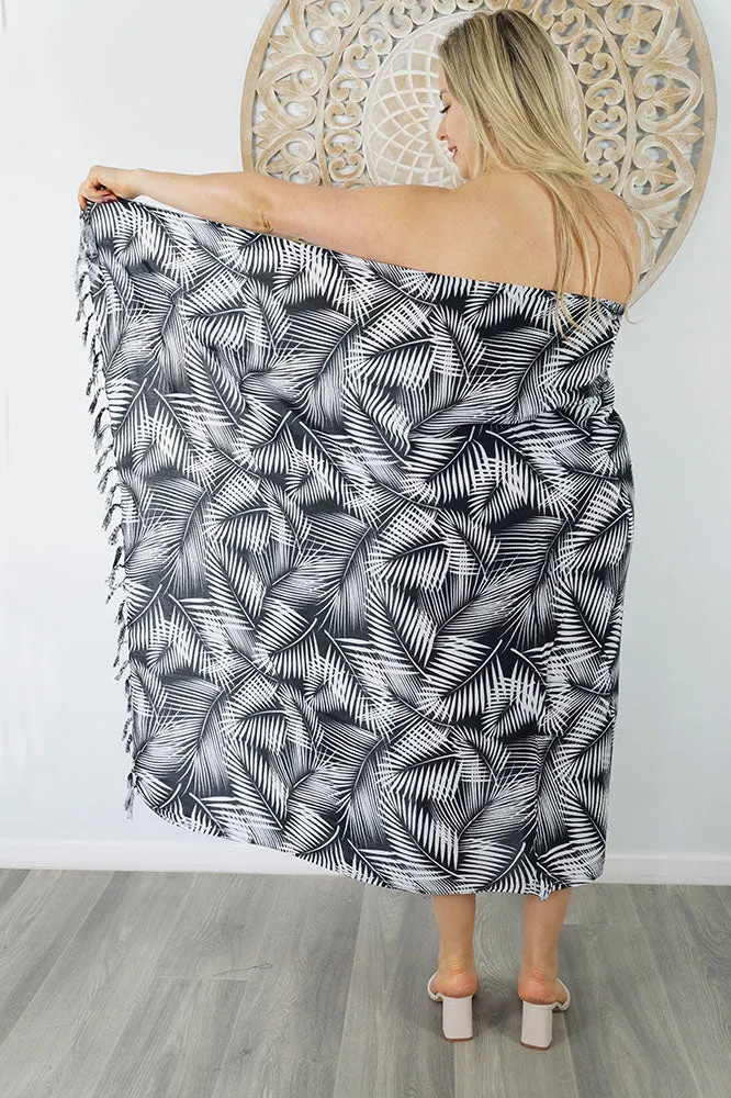 "Bamboo Leaf" Sarong