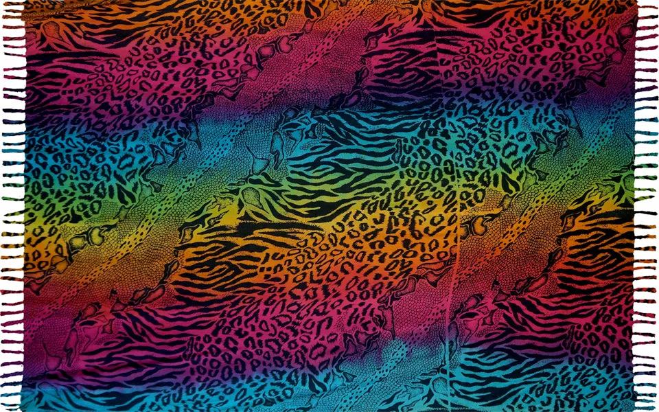 "Snake Cheetah" Sarong