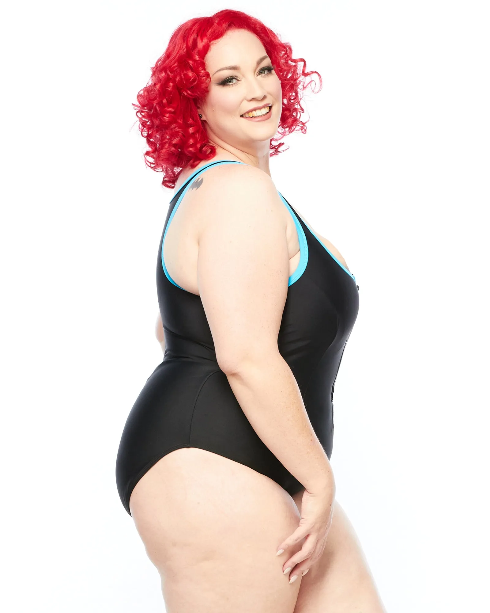 Racer Back Swimsuit - Zip (E-G)