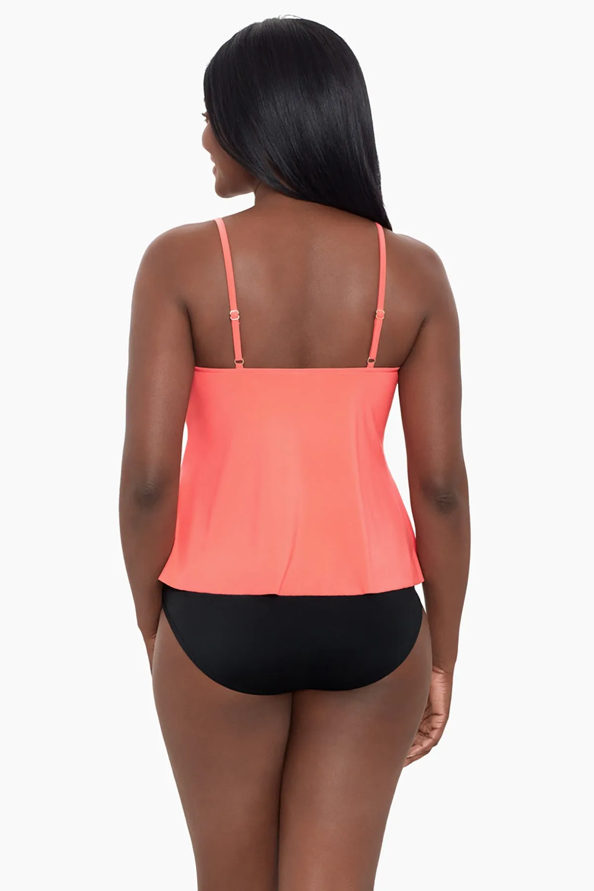 Rachel Tankini Top - Coral