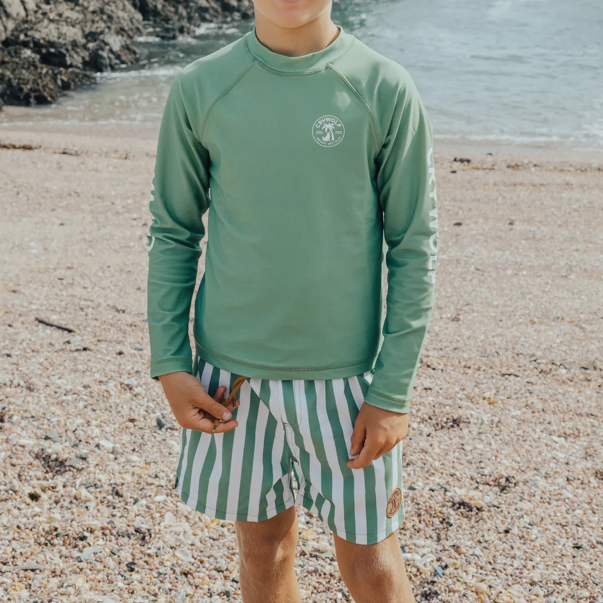RASH VEST Coastal Green