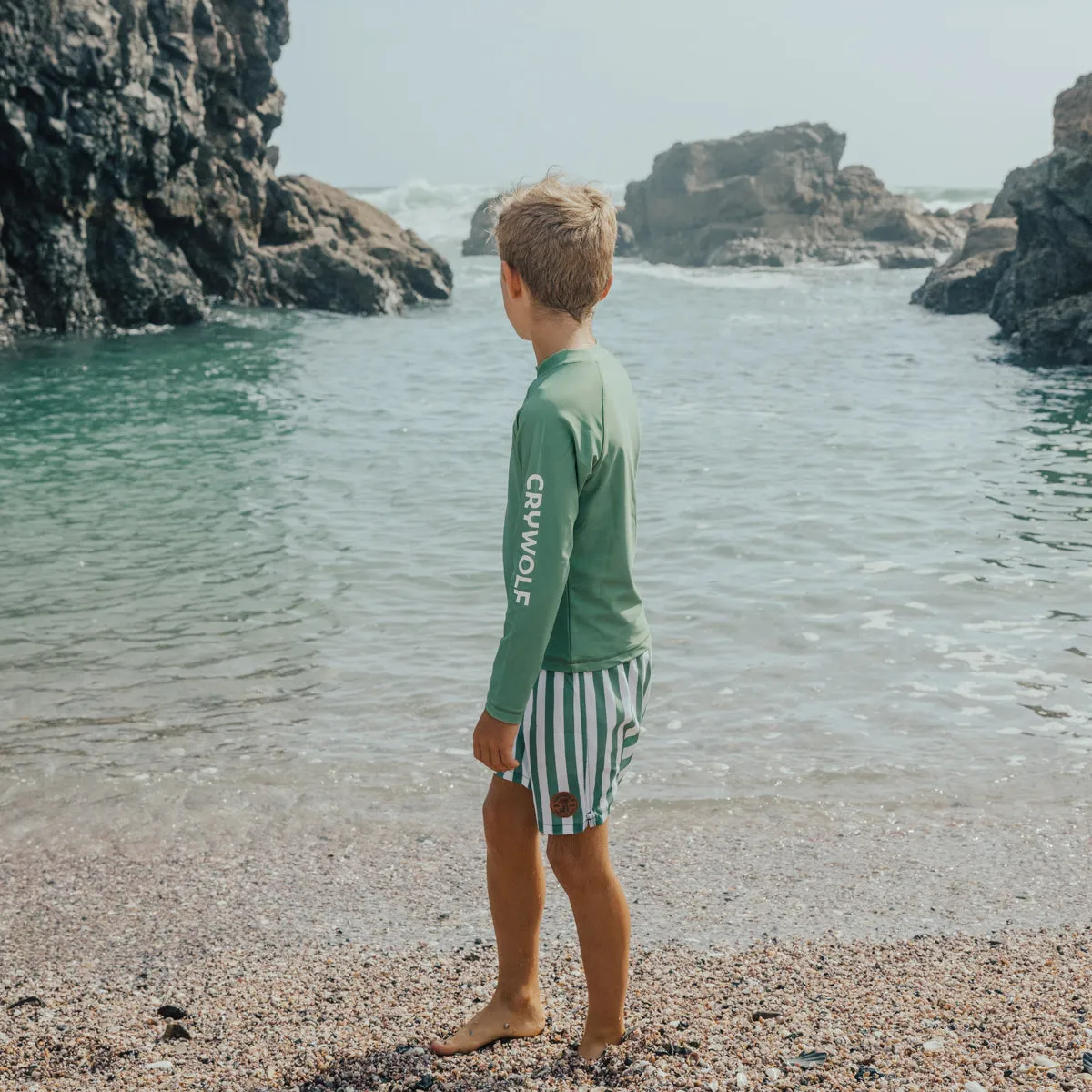 RASH VEST Coastal Green