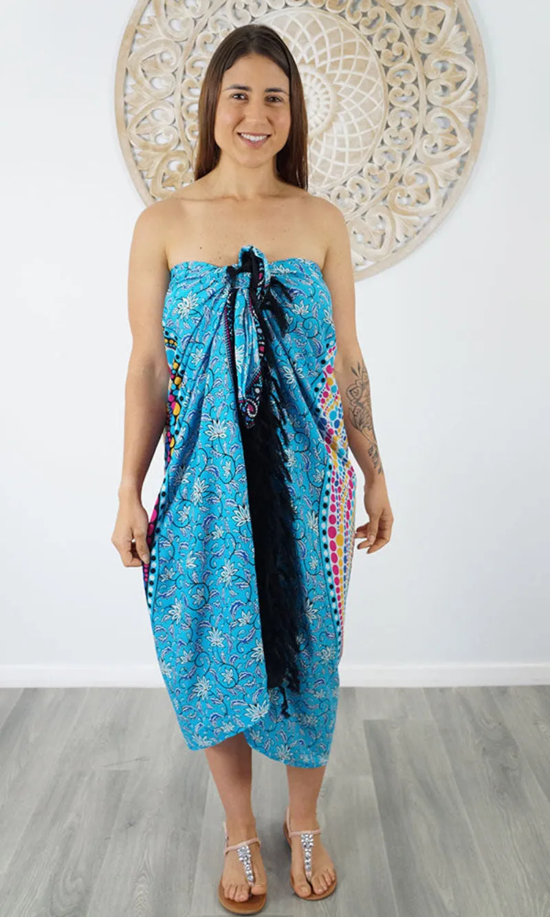Rayon Sarong Yin Yang, More Colours