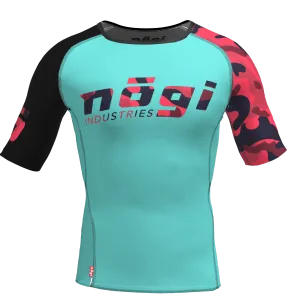 Recall Camo Short Sleeve Rashguard