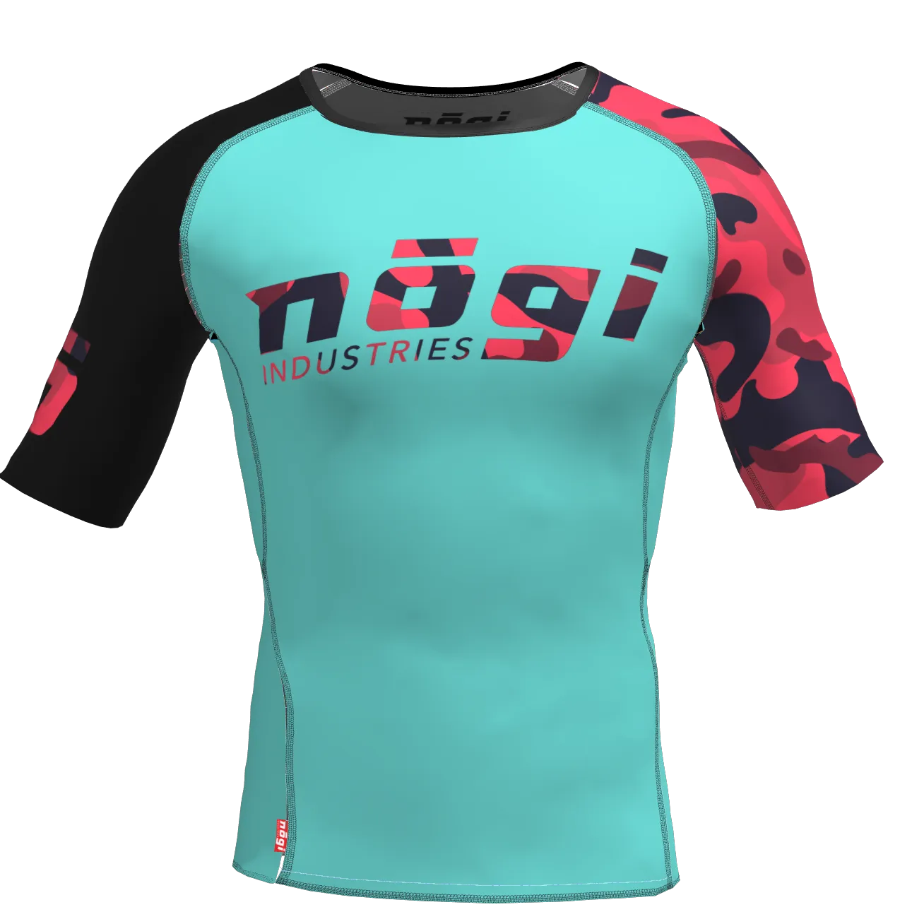 Recall Camo Short Sleeve Rashguard