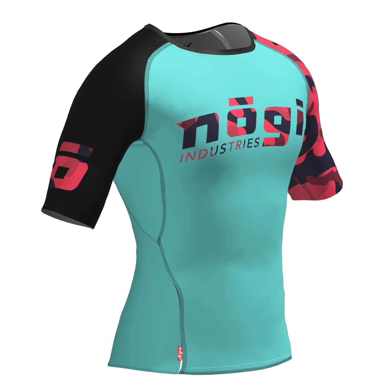 Recall Camo Short Sleeve Rashguard
