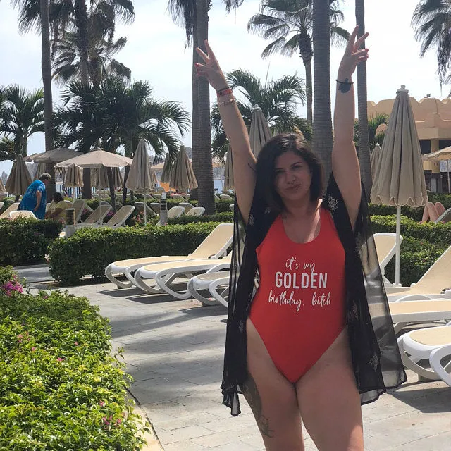 Red Swimsuit
