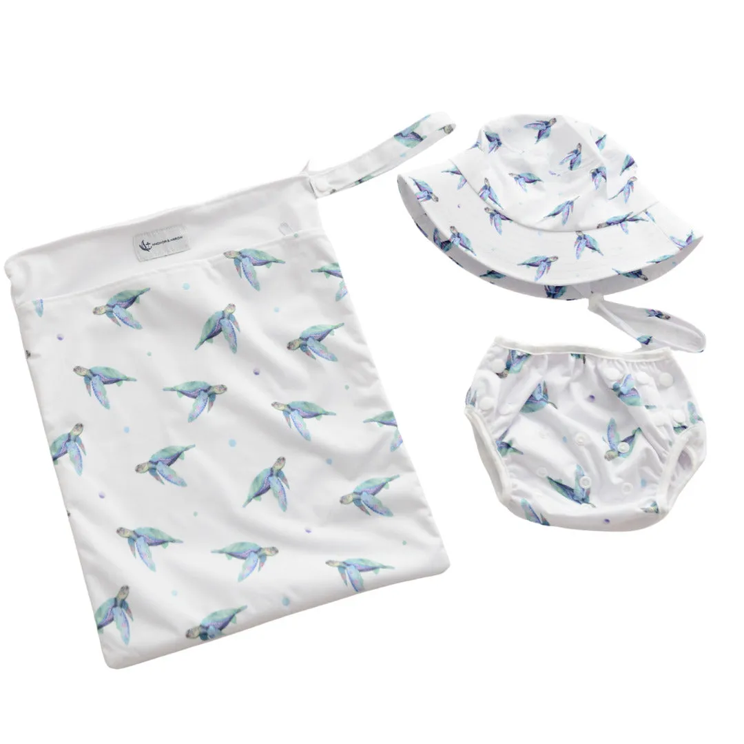 Reusable Swim Nappy I Sea Turtles