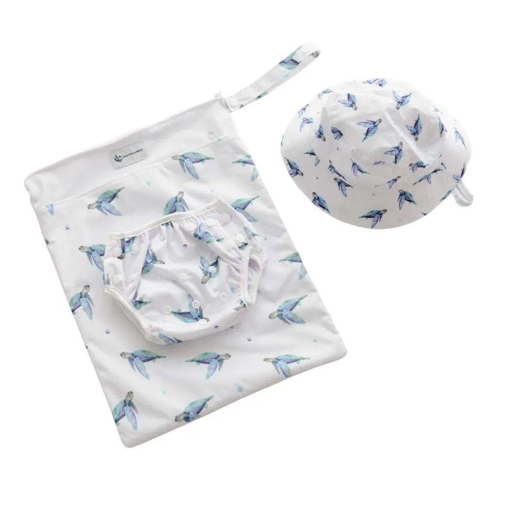 Reusable Swim Nappy I Sea Turtles