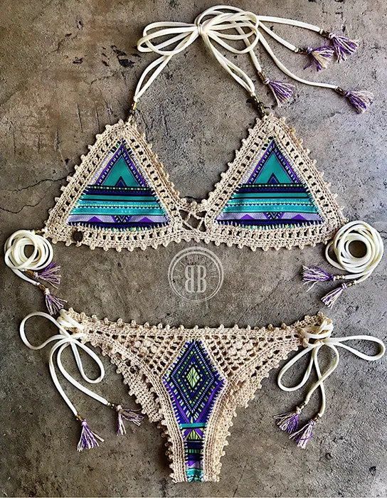reversible mayan bikini