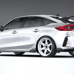 Revozport Honda Civic Type R FL5 Carbon Fiber FL5 Rear Bumper Skirts
