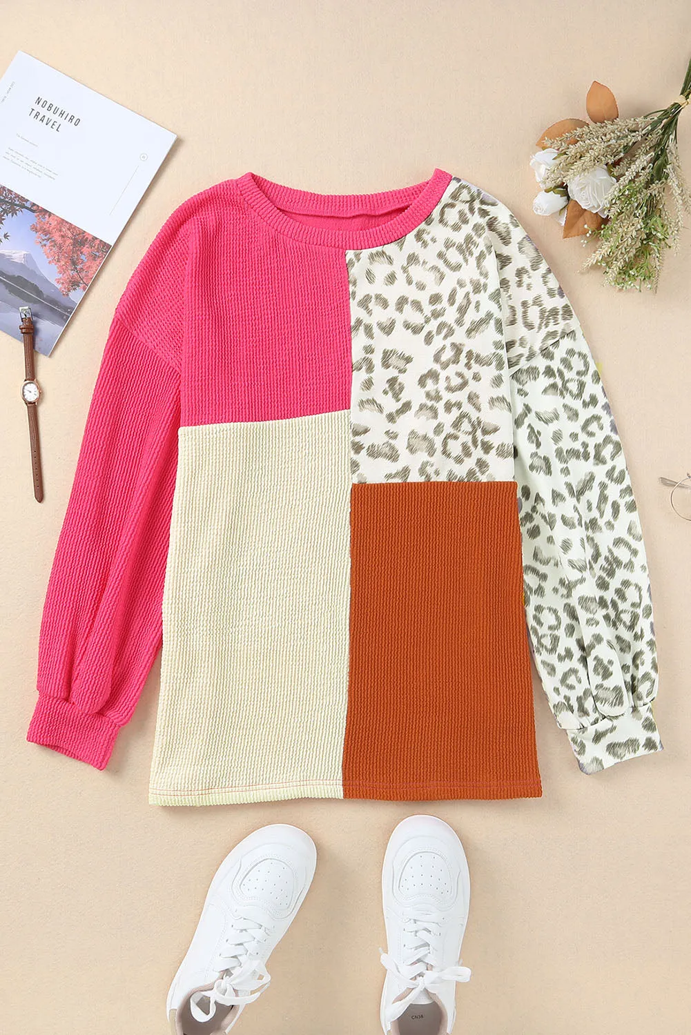 Ribbed Long Sleeve Top