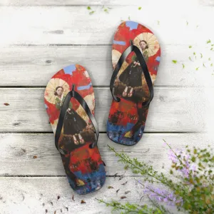 Ride in Sunset Flip Flops
