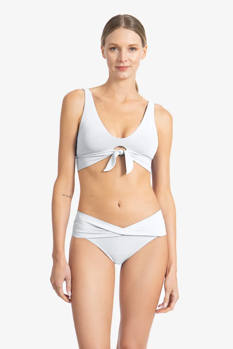 Robin Piccone Ava Knot Front Bikini Top