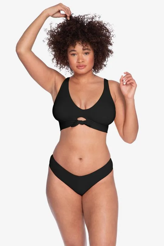 Robin Piccone Ava Knot Front Bikini Top