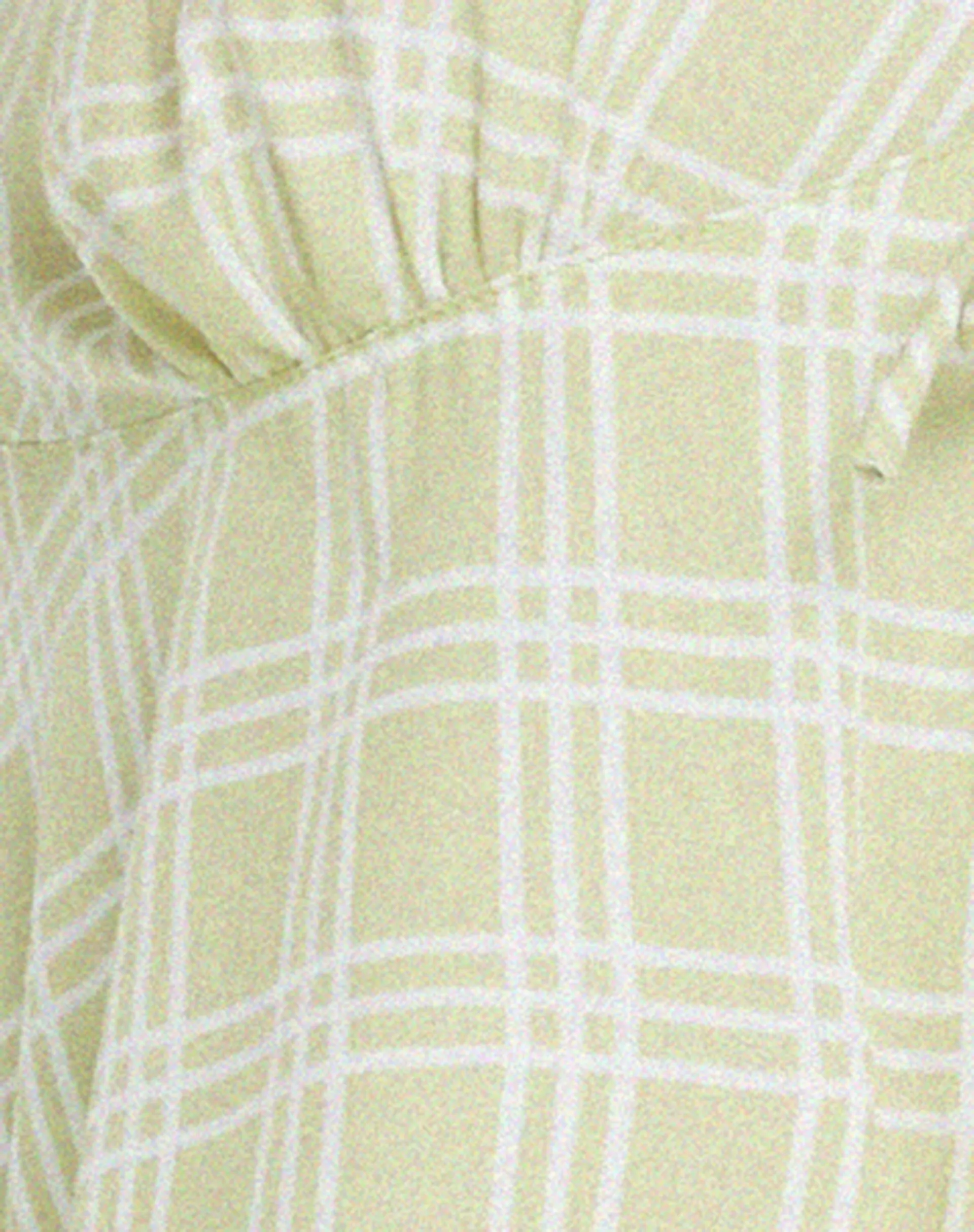 Roula Halter Top in Sage Check