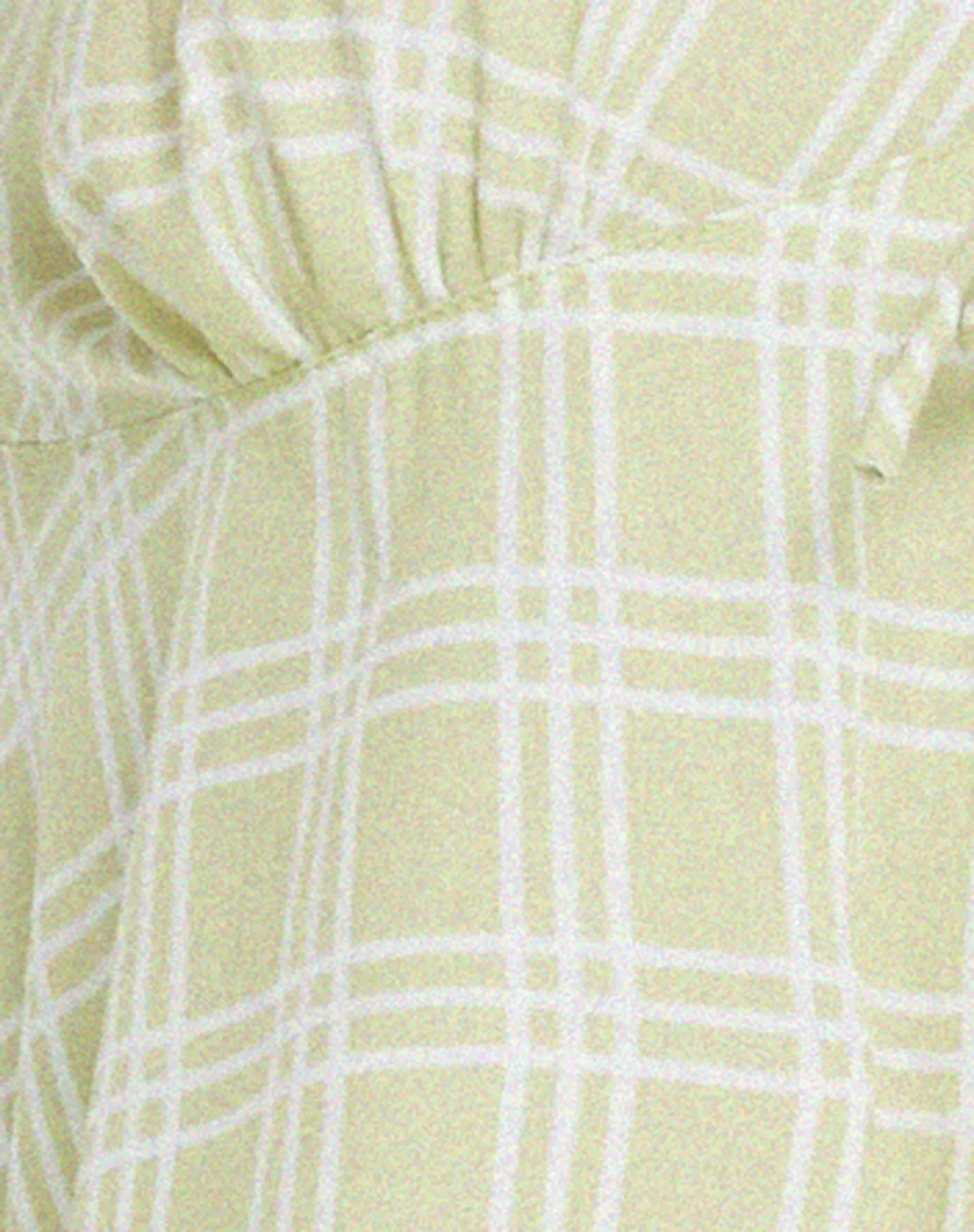 Roula Halter Top in Sage Check