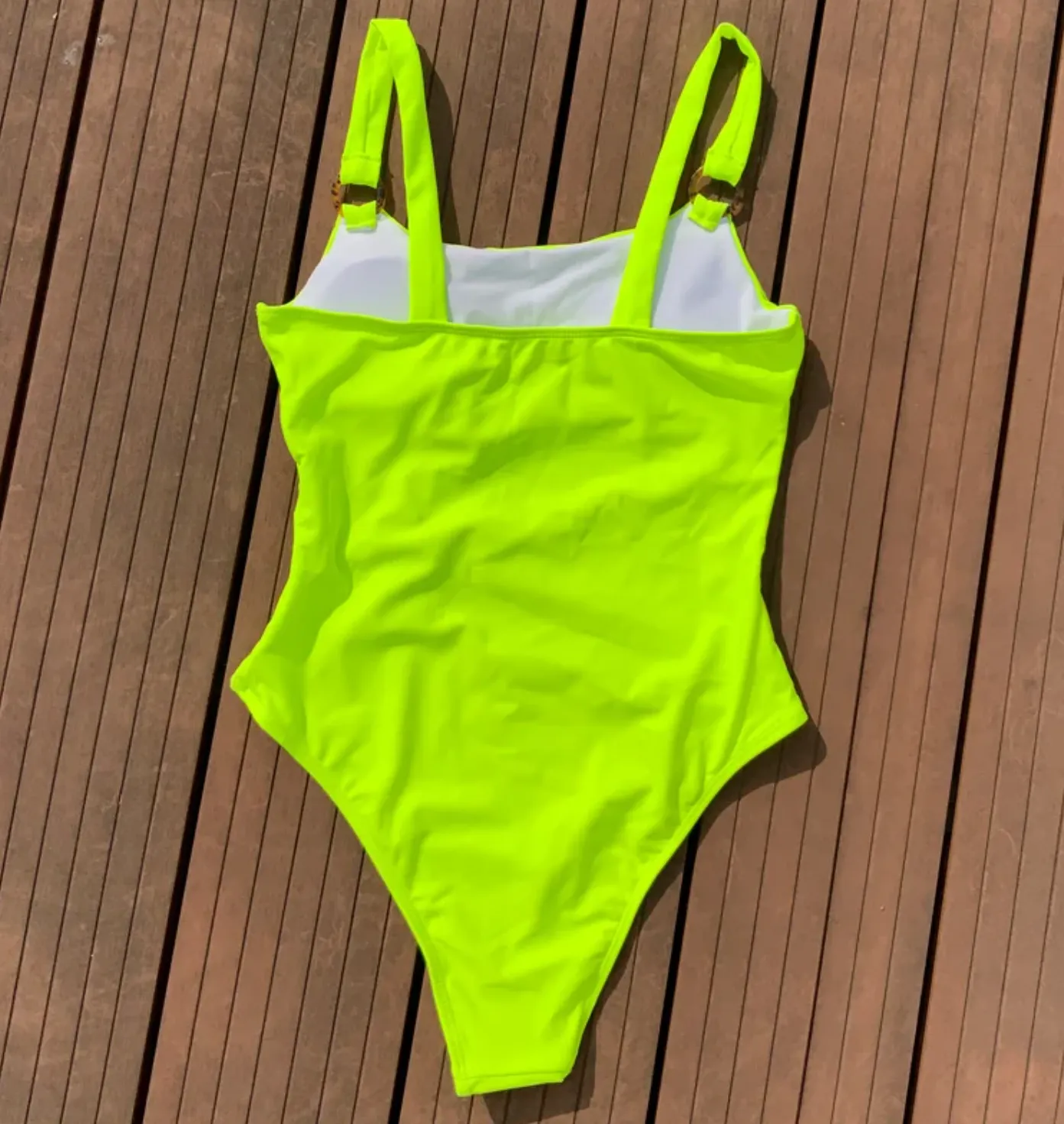 Round About Swimsuit: Neon