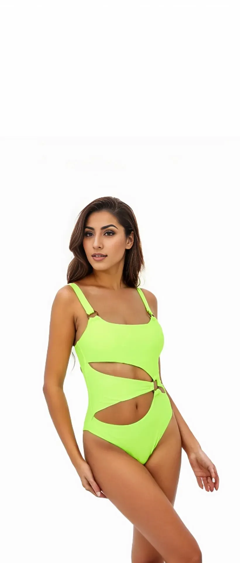 Round About Swimsuit: Neon