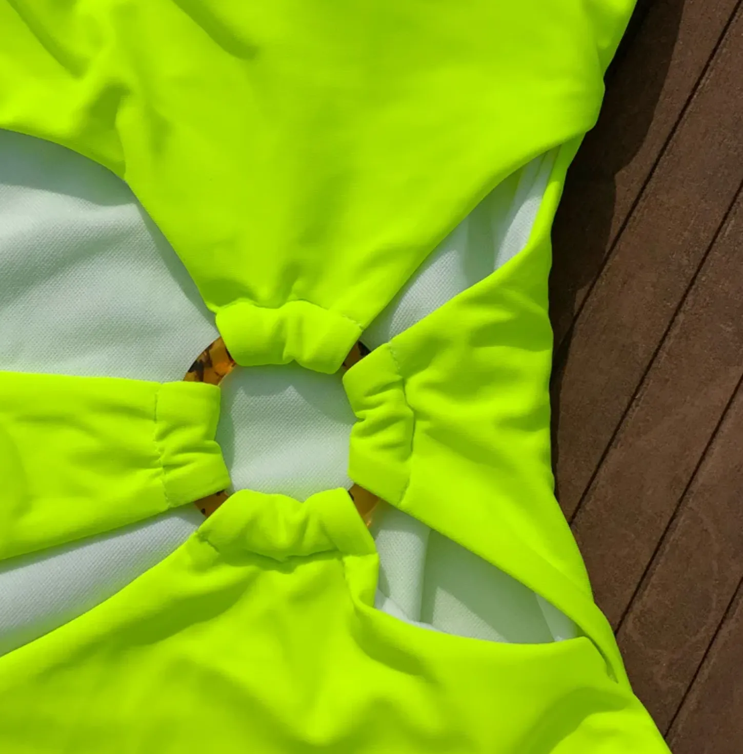 Round About Swimsuit: Neon