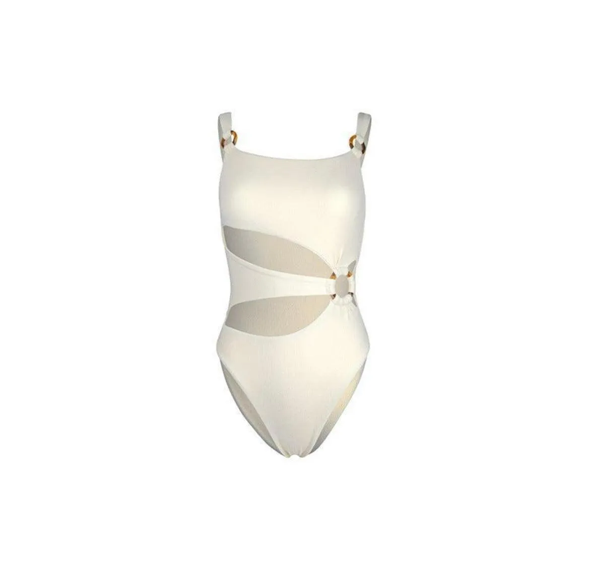 Round About Swimsuit: White