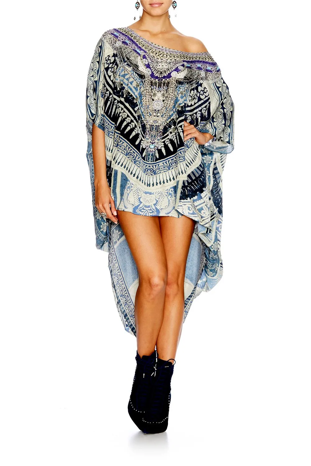 ROUND NECK KAFTAN TALES OF BATIK