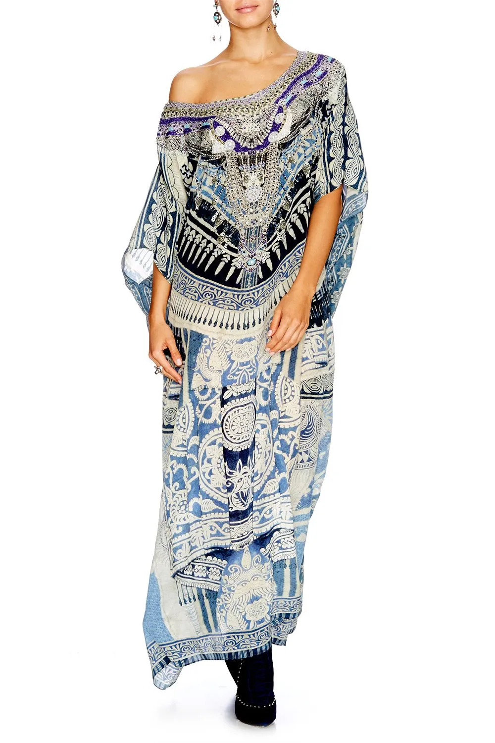ROUND NECK KAFTAN TALES OF BATIK